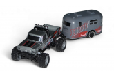 Радиоуправляемый внедорожник Минитрак с прицепом 2WD масштаб 1:64 2.4G